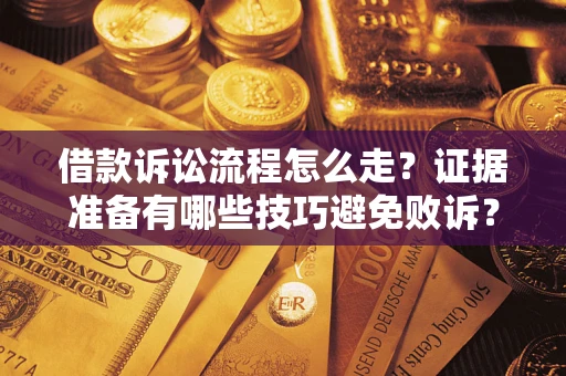 济南借款诉讼流程怎么走？证据准备有哪些技巧避免败诉？