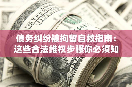 济南债务纠纷被拘留自救指南：这些合法维权步骤你必须知道！