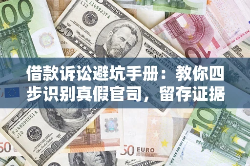 济南借款诉讼避坑手册：教你四步识别真假官司，留存证据不踩雷