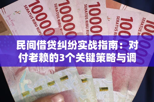 济南民间借贷纠纷实战指南：对付老赖的3个关键策略与调解盲区解析