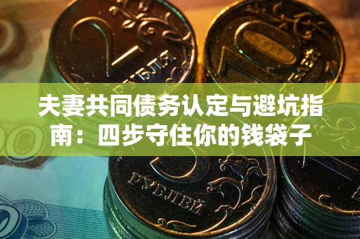 济南夫妻共同债务认定与避坑指南：四步守住你的钱袋子