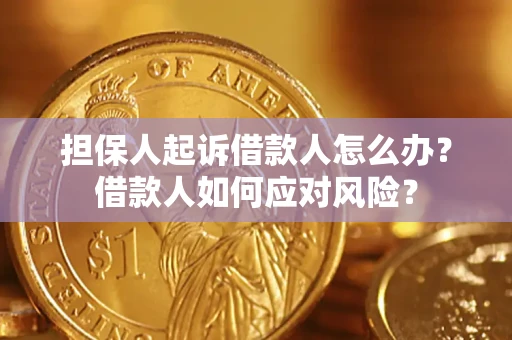 济南担保人起诉借款人怎么办？借款人如何应对风险？