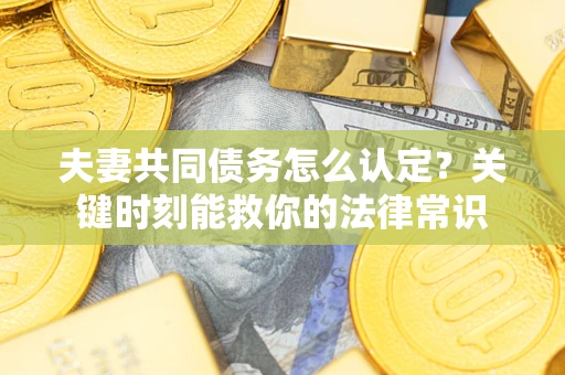 济南夫妻共同债务怎么认定？关键时刻能救你的法律常识